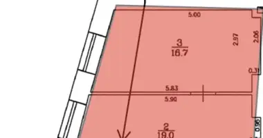 Commercial property 39 m² in Riga, Latvia