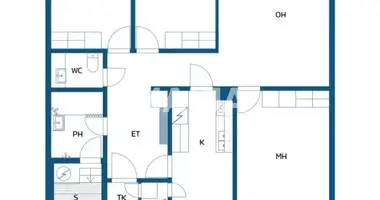 Mieszkanie 4 pokoi w Valkeakoski, Finlandia
