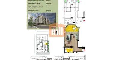 Квартира 2 комнаты в Дуррес, Албания
