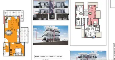 Квартира 2 комнаты в Корча, Албания