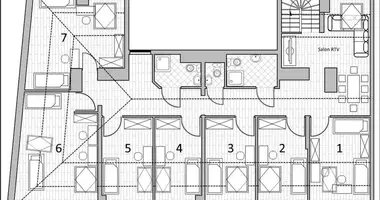 Apartment 12 rooms in Warsaw, Poland