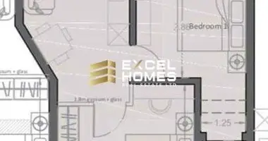 Apartamento 1 habitacion en Gzira, Malta