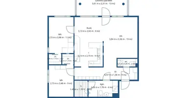 Apartamento en Helsinki sub region, Finlandia
