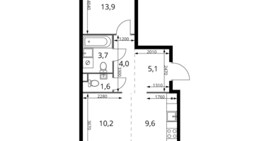 Квартира 2 комнаты в Химки, Россия