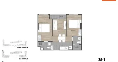 Wohnung 2 Schlafzimmer in Pa Tong, Thailand