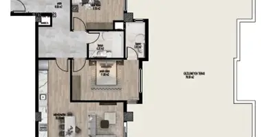 Apartamento 3 habitaciones en Mezitli, Turquía