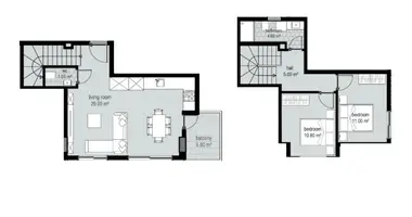 Apartamento 2 habitaciones en Alanya, Turquía