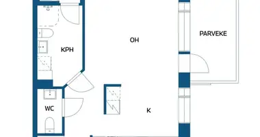 2 bedroom apartment in Joensuu sub-region, Finland