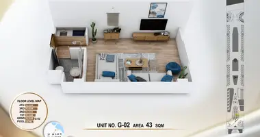 Wohnung 1 zimmer in Gamsha, Ägypten