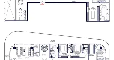 Appartement 5 chambres dans Doubaï, Émirats arabes unis
