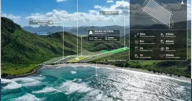 Участок земли в Lombok Barat, Индонезия
