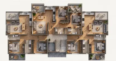 Appartement 2 chambres dans Dalaman, Turquie