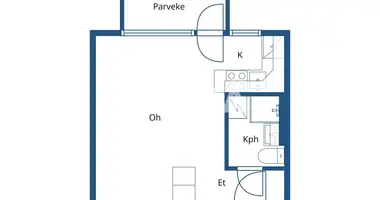 Mieszkanie 1 pokój w Helsinki sub region, Finlandia