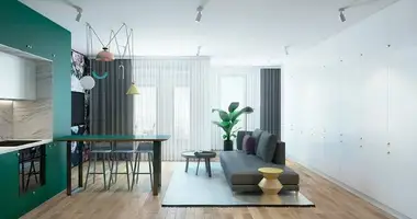 Apartamento 2 habitaciones en Kiev, Ucrania