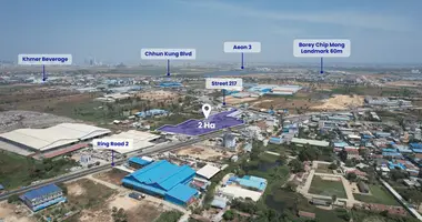 Участок земли в Khan Dangkao, Камбоджа