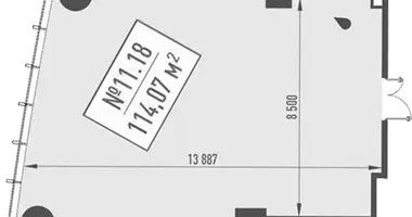 Büro 112 m² in Moskau, Russland