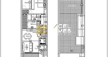 Wohnung 3 Schlafzimmer in Attard, Malta