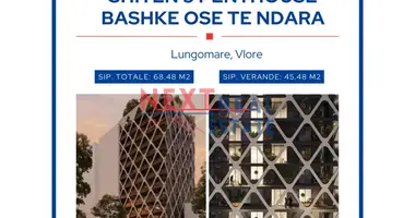 Penthouse 1 bedroom in Bashkia Vlore, Albania