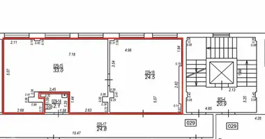 Gewerbefläche 58 m² in Riga, Lettland