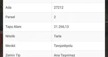 Plot of land in Yeniakcayir Mahallesi, Turkey