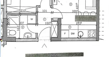 Apartamento en Tivat, Montenegro