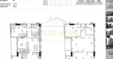 Apartamento 2 habitaciones en Golem, Albania