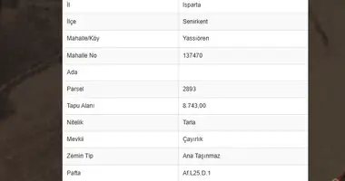Plot of land in Yassioren, Turkey
