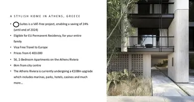 Apartamento 2 habitaciones en Municipality of Kallithea, Grecia