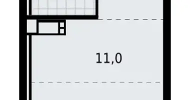 1 room apartment in Krasnoye Selo, Russia