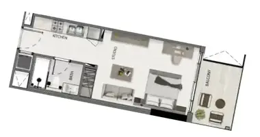 Studio in Dubai, Vereinigte Arabische Emirate
