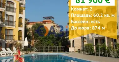Apartamento 2 habitaciones en Nesebar, Bulgaria