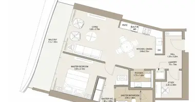 1 bedroom apartment in Dubai, United Arab Emirates