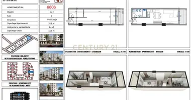 Многоуровневые квартиры 1 комната в Golem, Албания