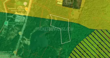 Terrain dans Choeng Thale, Thaïlande