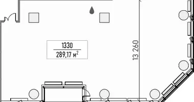 Büro 292 m² in Moskau, Russland