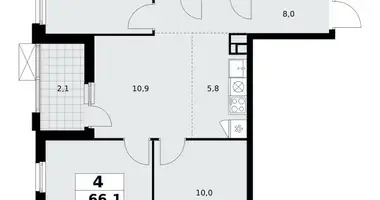 Appartement 4 chambres dans Kommunarka, Russie