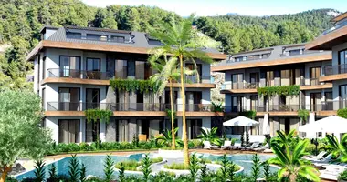 Mieszkanie 3 pokoi w Alanya, Turcja