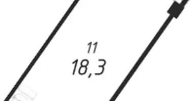 Oficina 18 m² en Moscú, Rusia