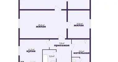 House in Smilavichy, Belarus