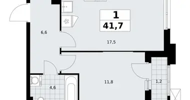 1 room apartment in Troitsk, Russia