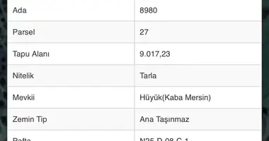 Участок земли в Дёшемеалты, Турция