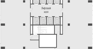 Büro 1 537 m² in Moskau, Russland