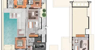 Wohnung 4 zimmer in Choeng Thale, Thailand