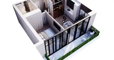 Apartamento 2 habitaciones en Batumi, Georgia