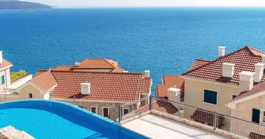 A luxurious two-bedroom apartment 124m2 with an open view of the sea and a swimming pool is for rent in Tivat, Luštica. in Tivat, Montenegro