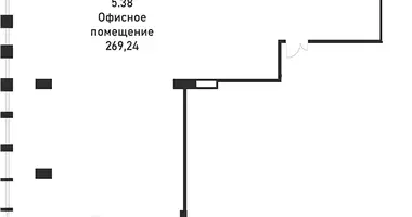Büro 269 m² in Moskau, Russland