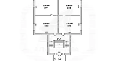 Maison dans Sciapankauski sielski Saviet, Bélarus