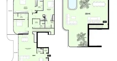 Appartement 3 chambres dans Doubaï, Émirats arabes unis