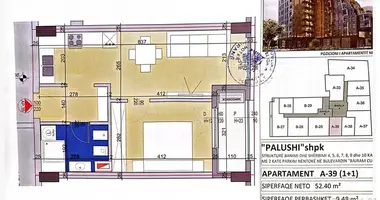 Appartement 1 chambre dans Tirana, Albanie