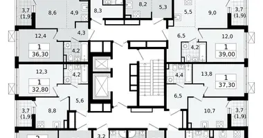 4 room apartment in Vsevolozhsk, Russia